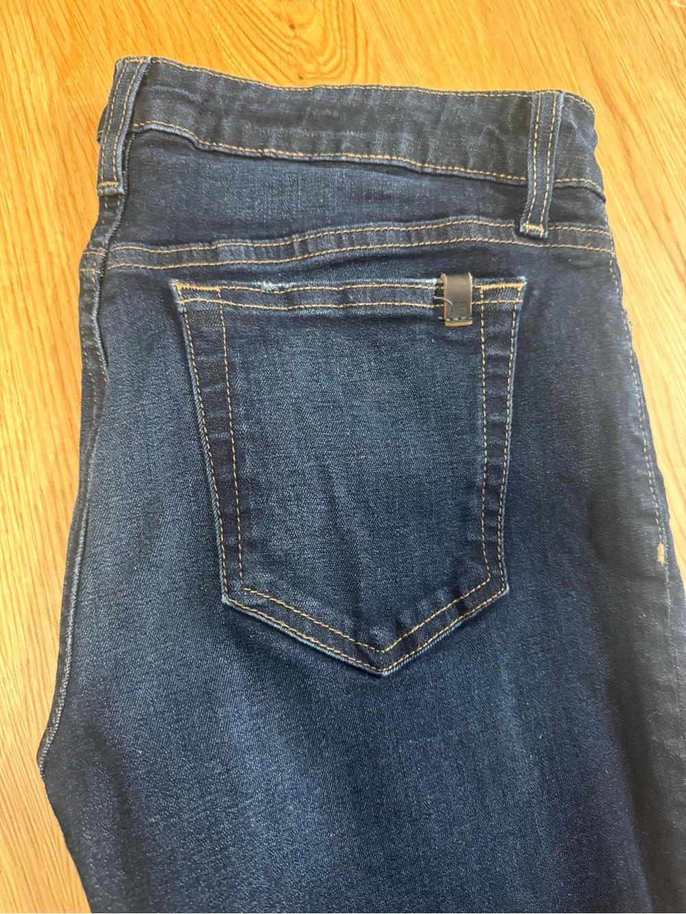 Joe's Jeans Indigo Skinny Denim with Contrast Stitching